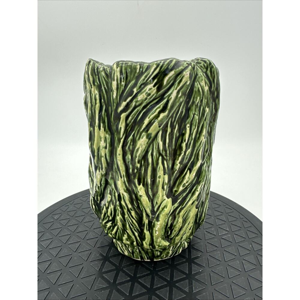 Vtg 6" N-249 Sequoia By E. O. Brody Green Vase